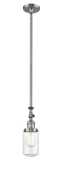 Innovations - 206-SN-G312 - One Light Mini Pendant - Franklin Restoration - Brushed Satin Nickel