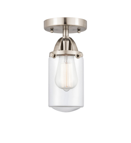 Innovations - 288-1C-SN-G312-LED - LED Semi-Flush Mount - Nouveau 2 - Brushed Satin Nickel