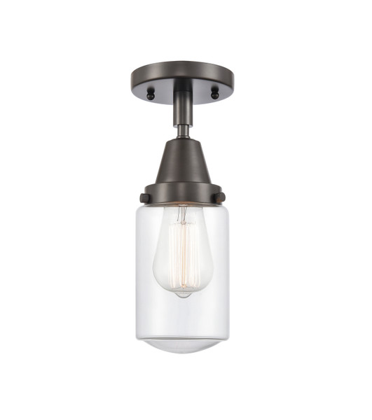 Innovations - 447-1C-OB-G312 - One Light Flush Mount - Caden - Oil Rubbed Bronze