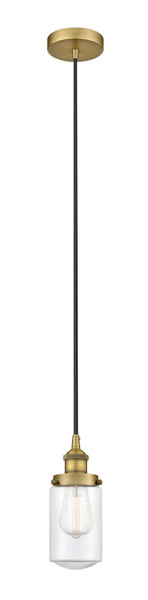 Innovations - 616-1PH-BB-G312 - One Light Mini Pendant - Edison - Brushed Brass