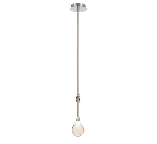 Lib & Co. - 12176-01 - LED Pendant - Bellissima - Silver Sleeve