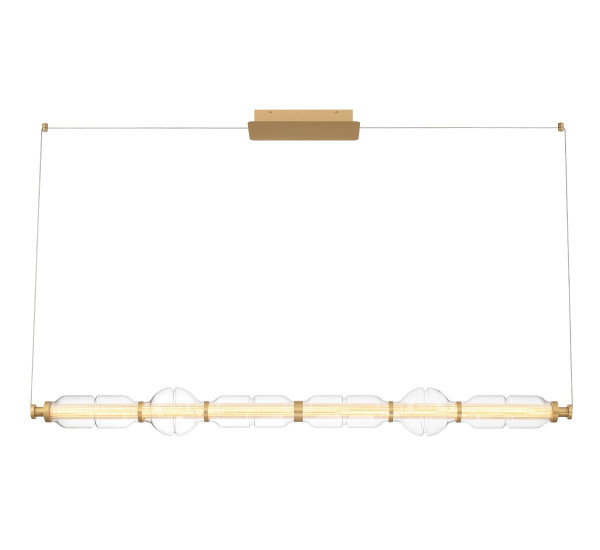 Lib & Co. - 12189-030 - LED Chandelier - Milazzo - Antique Brass