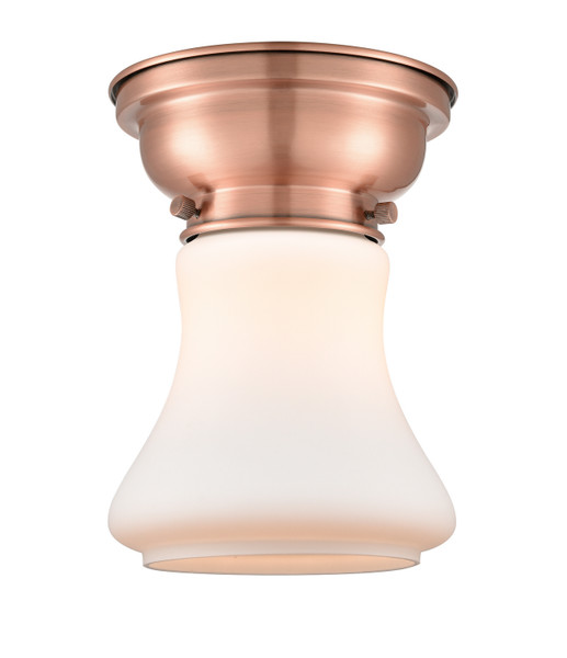 Innovations - 623-1F-AC-G191-LED - LED Flush Mount - Franklin Restoration - Antique Copper