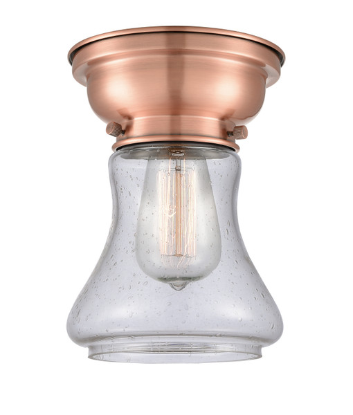 Innovations - 623-1F-AC-G194-LED - LED Flush Mount - Franklin Restoration - Antique Copper