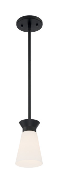 Nuvo Lighting - 60-7314 - One Light Mini Pendant - Caleta - Black