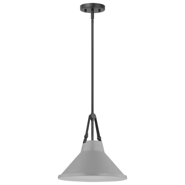 Nuvo Lighting - 60-7646 - One Light Pendant - Zelda - Black