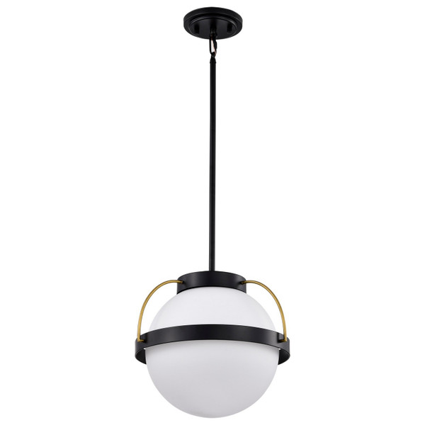 Nuvo Lighting - 60-7775 - One Light Pendant - Lakeshore - Matte Black