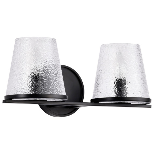 Nuvo Lighting - 60-8252 - Two Light Vanity - Valentine - Black