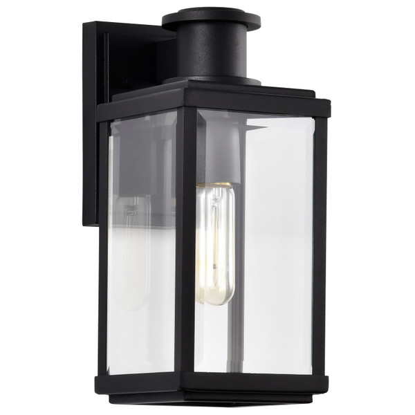Nuvo Lighting - 60-8510 - One Light Outdoor Wall Lantern - Luca - Sand Black