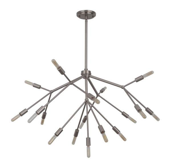 Craftmade - 44717-BNK - 17 Light Chandelier - Aspen - Brushed Polished Nickel