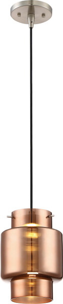 Nuvo Lighting - 62-889 - LED Mini Pendant - Del - Brushed Nickel