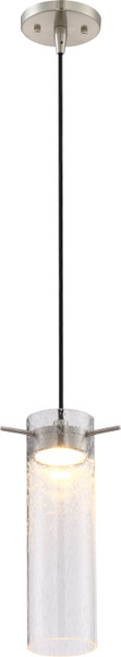 Nuvo Lighting - 62-951 - LED Mini Pendant - Pulse - Brushed Nickel