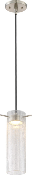 Nuvo Lighting - 62-952 - LED Mini Pendant - Pulse - Brushed Nickel