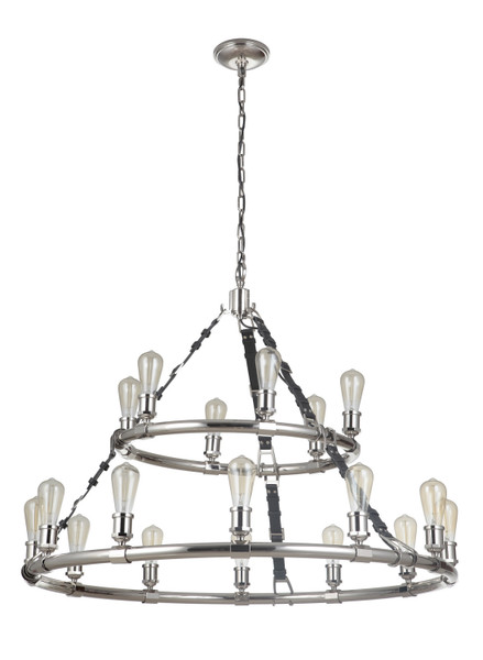 Craftmade - 48118-PLN - 18 Light Chandelier - Huxley - Polished Nickel