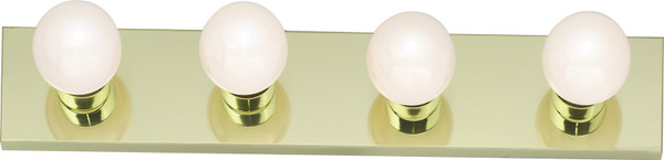 Nuvo Lighting - SF77-189 - Four Light Vanity - Polished Brass