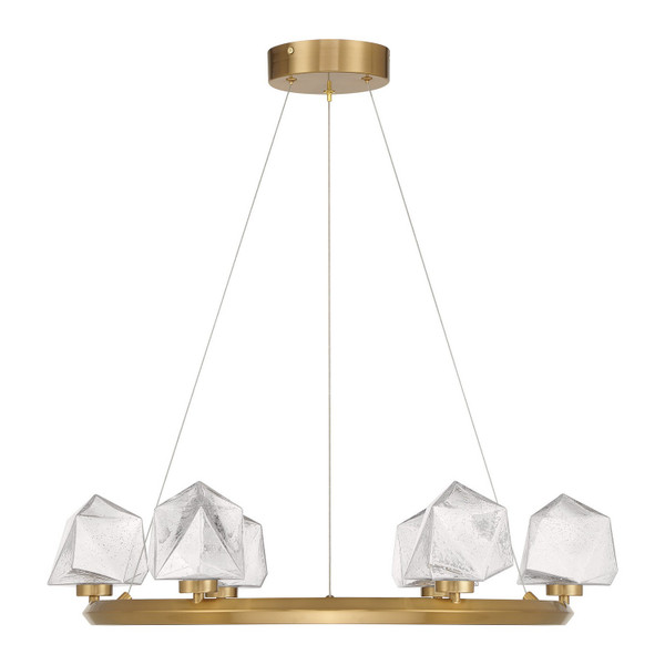 Savoy House - 1-1237-6-322 - LED Chandelier - Castello - Warm Brass