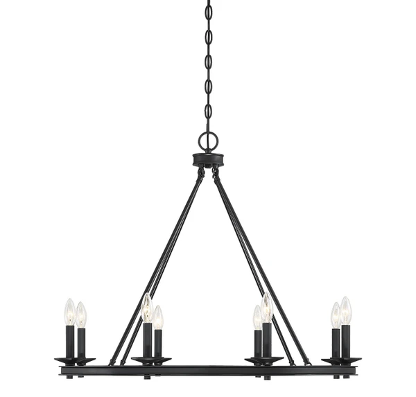 Savoy House - 1-308-8-44 - Eight Light Chandelier - Middleton - Classic Bronze