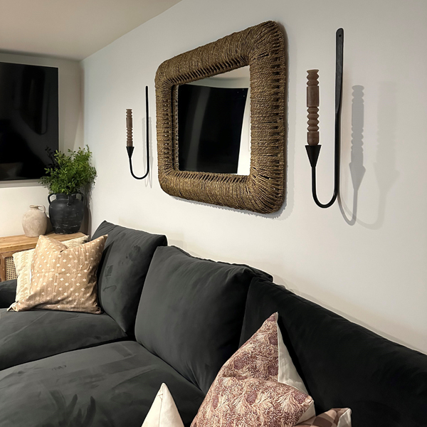 Decorative accent mirror