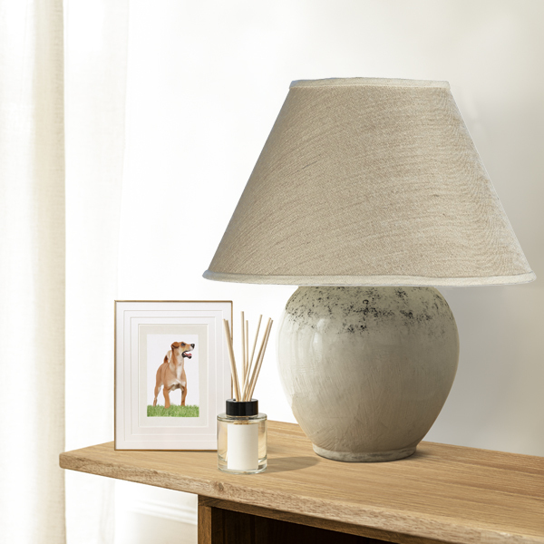 Empire lamp shades on display