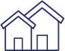 New home construction services icon