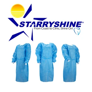 Disposable Isolation Gowns - Non-Woven, Fabric (case of 50)