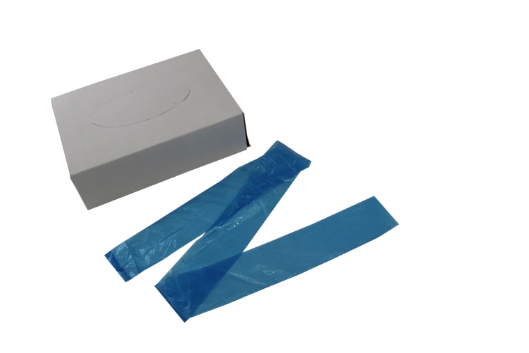 Clip Cord Covers / Sleeves 2" x 30" - 125 Per Per Roll (Box) (Blue)