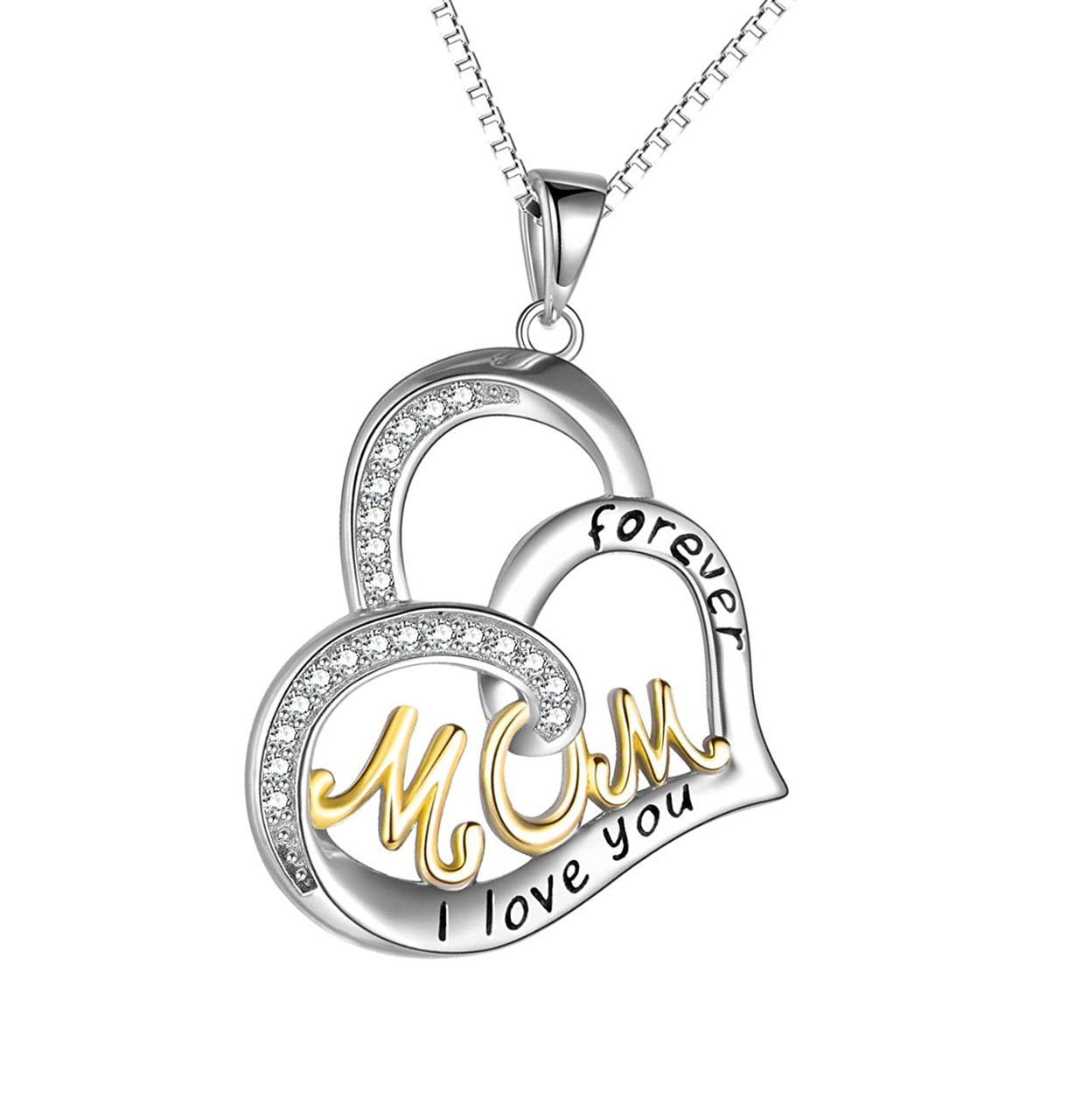 Yellow Gold - Side Heart Pendant 
