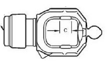John Deere Universal Joint Yoke Part Number AW25437