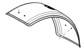 John Deere Fender Part Number AL180330