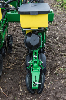 56.4-L (1.6-bu) hopper for planters with ExactEmerge meters