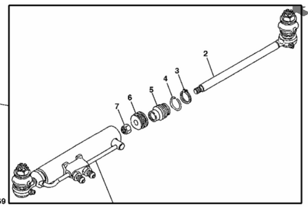 John Deere Steering System Part Number LVA802987
