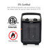 1500W Portable Space Heater