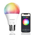 Tenergy Smart WiFi Light Bulb with White and Color Ambiance