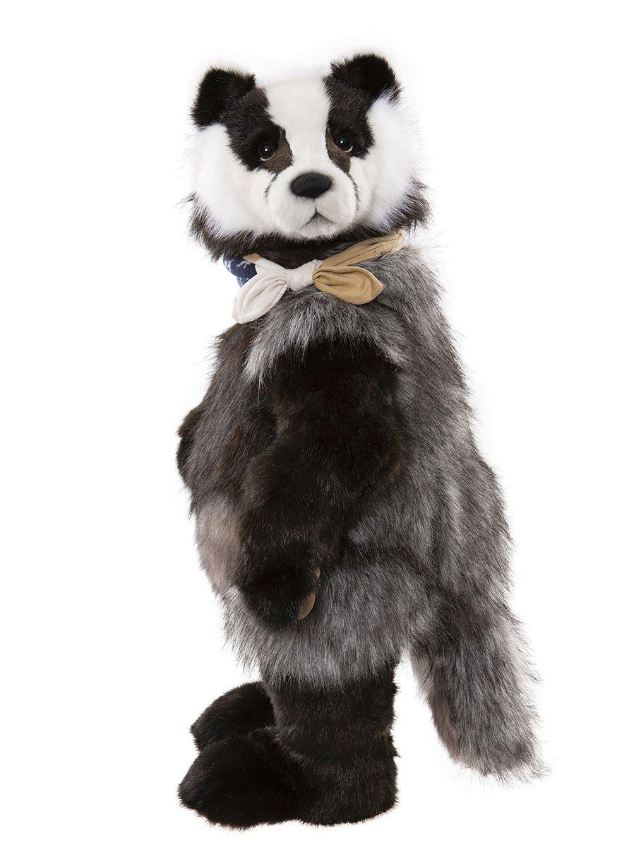 CHARLIE BEARS ファーベア Fiddle Faddle Pink Leopard Stuffed Animal | 2025 Charlie