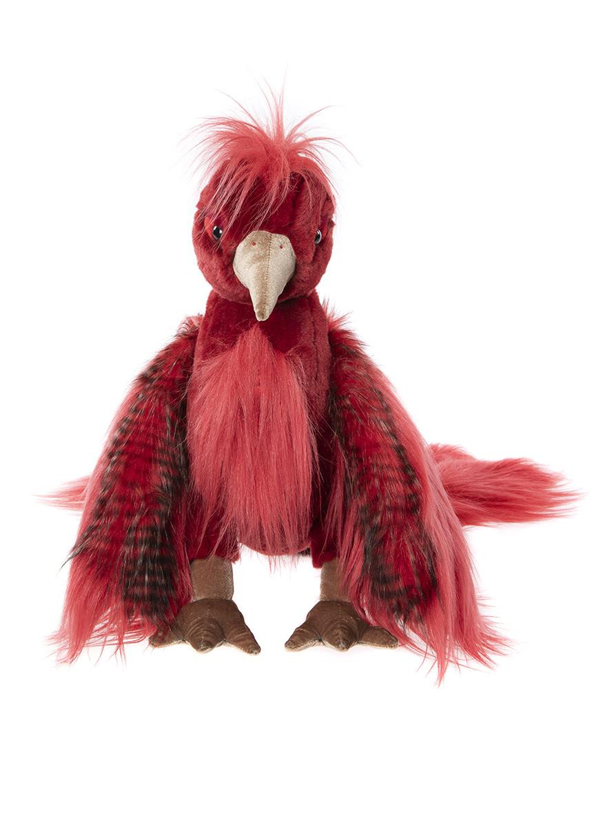 Charlie Bears Plüsch-Phönix Firebird – 13 Cm Weich, Kuschelig & Maschinenwaschbar