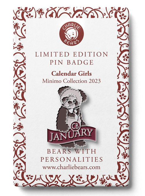 Pin Badge January Pin Badge January