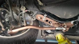 TSS VA Trailing arm in car