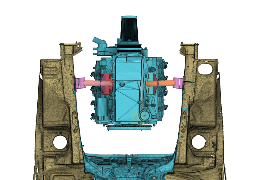 GD Frame Rail Motor Mounts