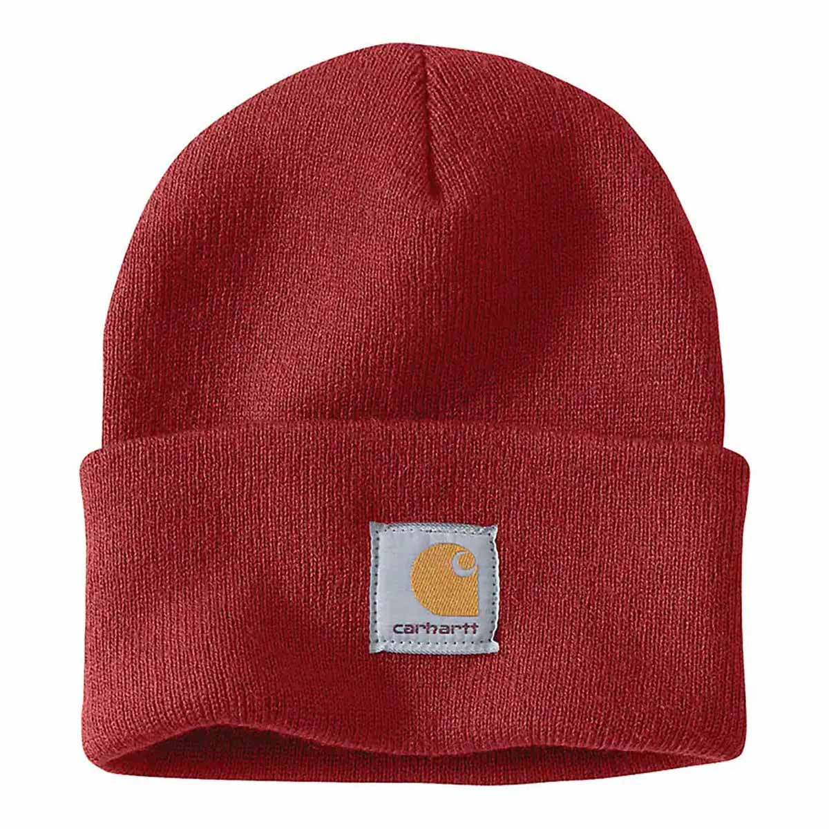 Carhartt Bobcat Fur Puff Beanie (Toasted Marshmallow/Ash Rose Marl) Carhartt Adult unisex Ash Rose/Marshmallow Marl Acrylic Knit  main image 2