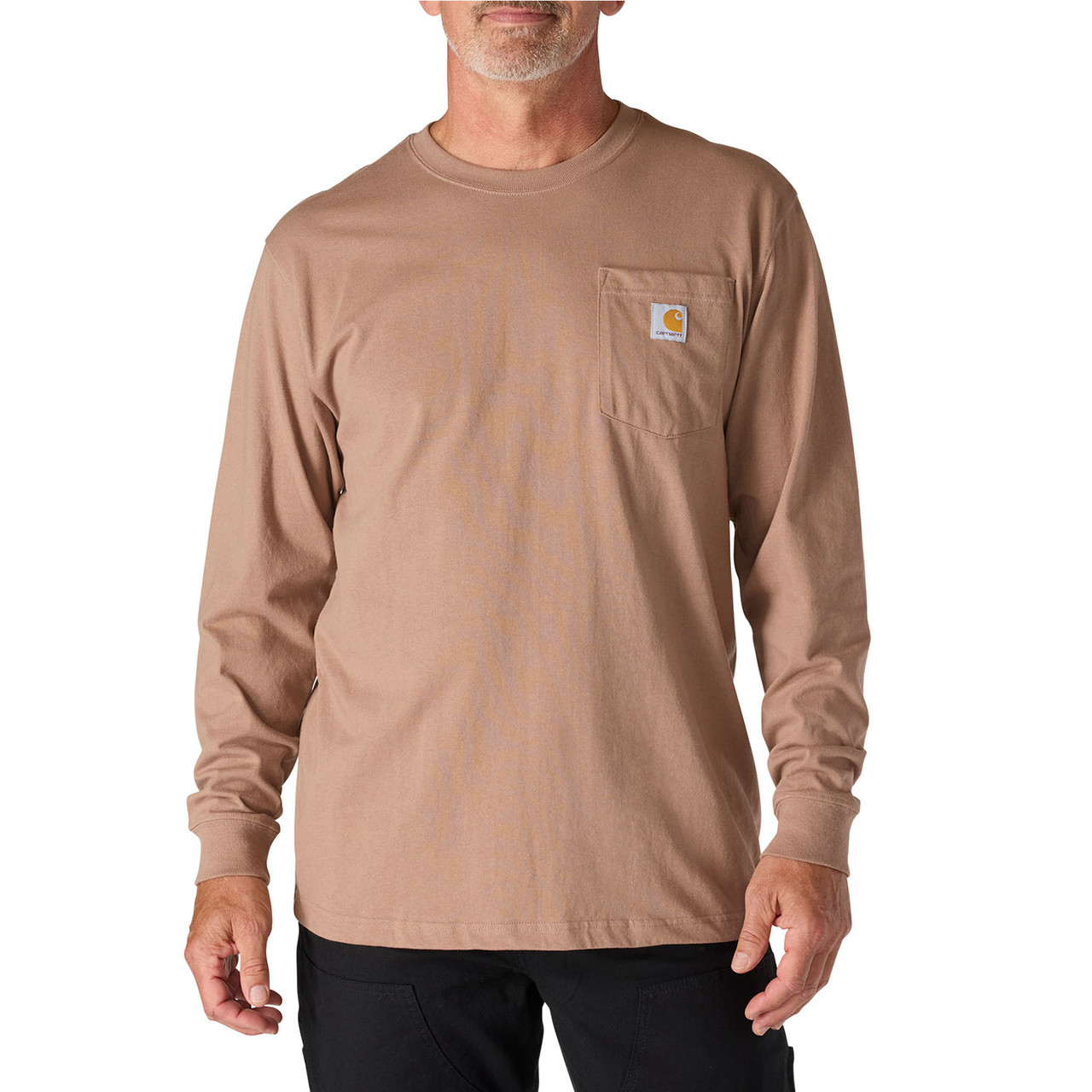 トップス SD Heavyweight Pocket Long Sleeve T Carhartt Loose Fit Heavyweight Long Sleeve Pocket T-Shirt | Rogers