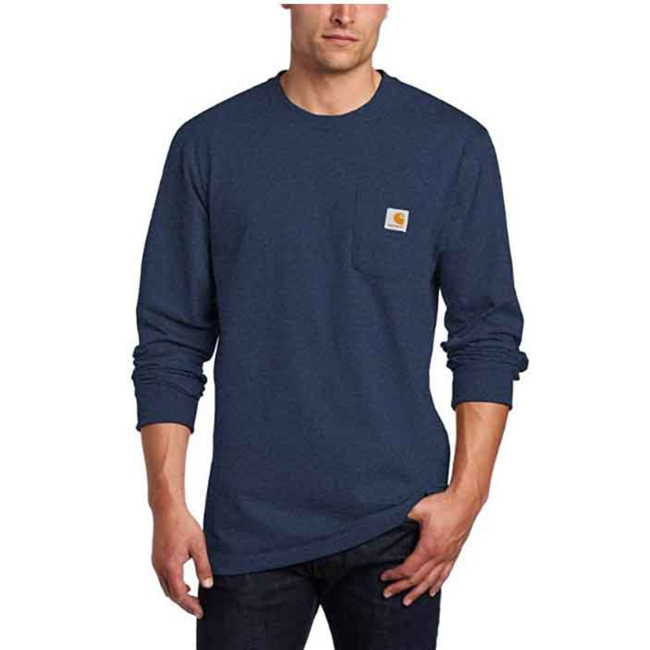 Thermal Shirt COTTON Warm Medium Weight Long Sleeve Crew Neck