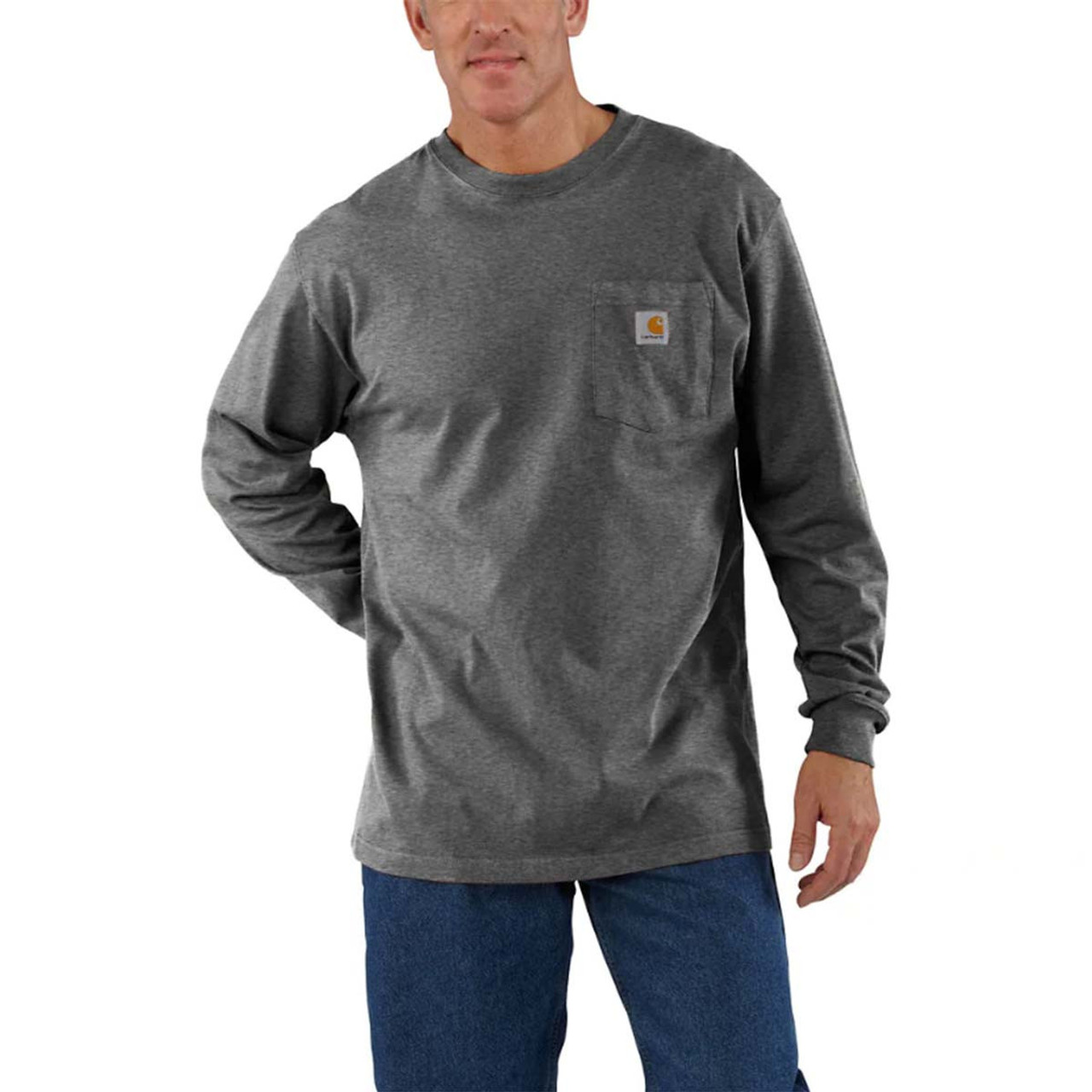 Carhartt Loose Fit Heavyweight Long Sleeve Pocket T-Shirt | Rogers