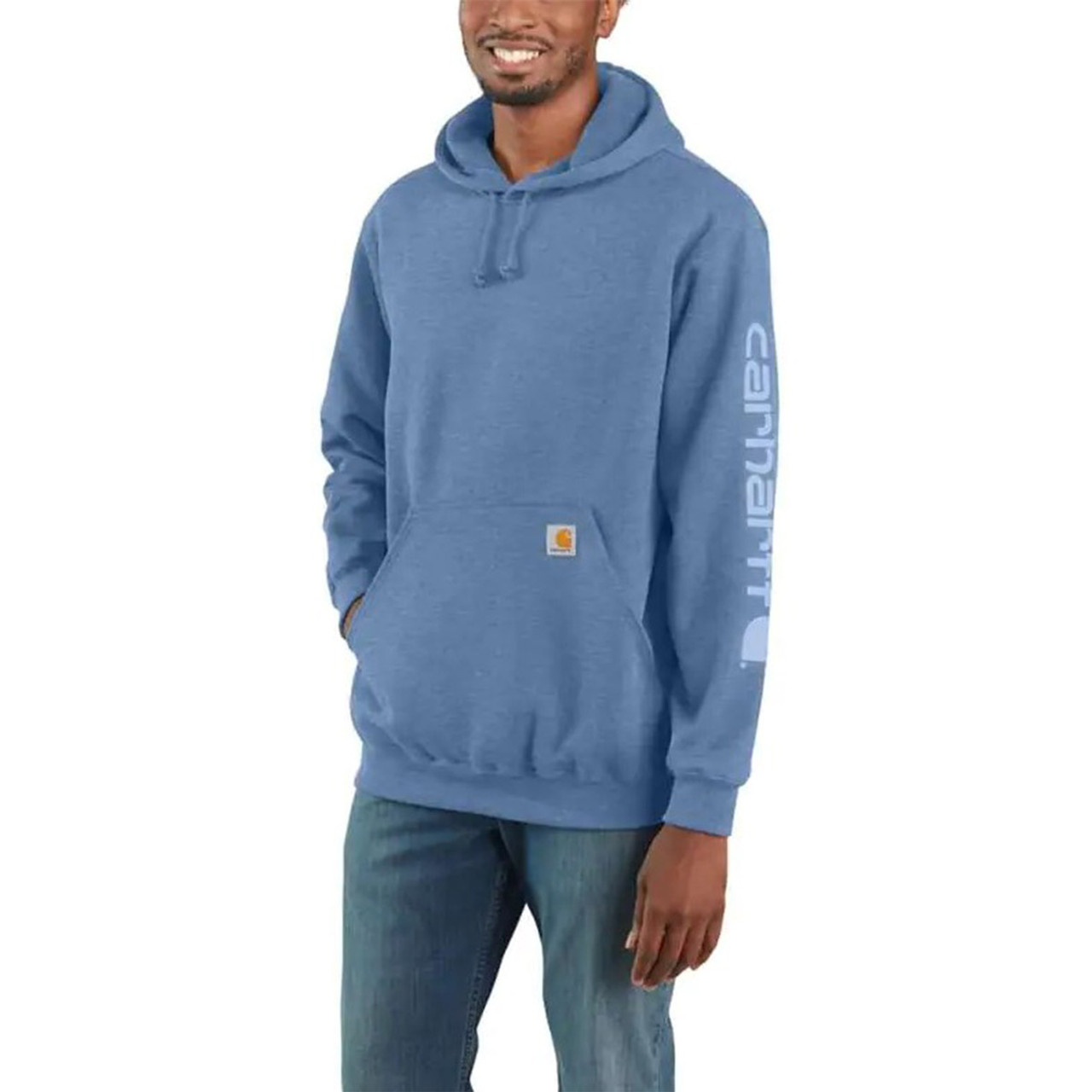 Carhartt Force Fishing Graphic Hoodie Blue XL