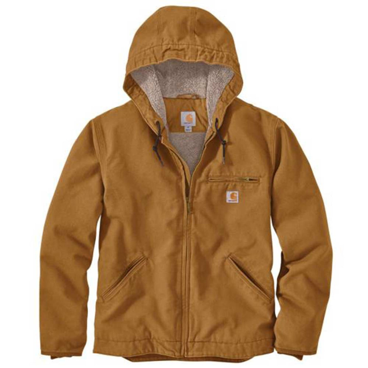 WASHED DUCK SHRPA JACKET シエラジャケット Carhartt Men's Washed Duck Sherpa-Lined Jacket at Tractor