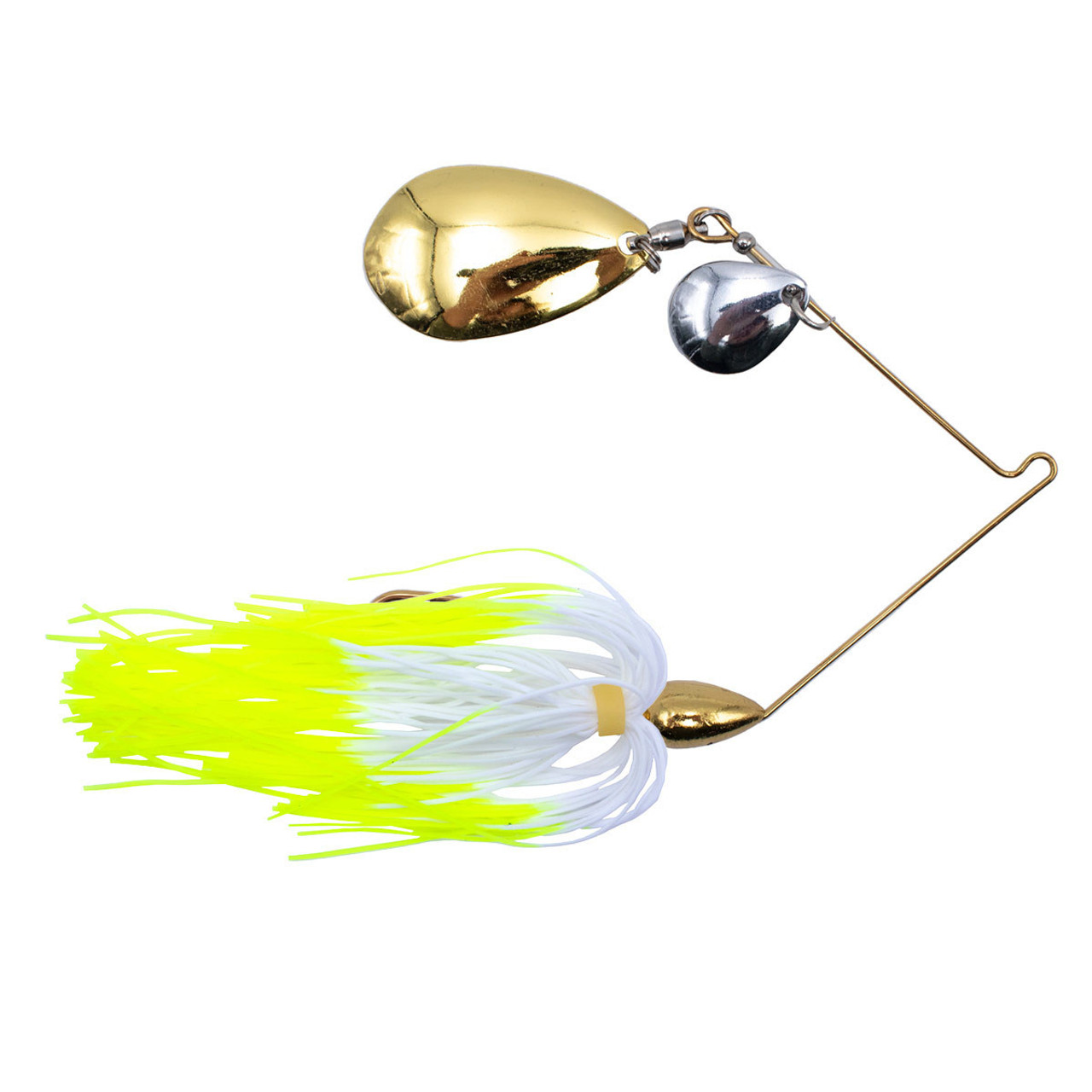 Rogers Sporting Goods Go-2 Spinnerbait Colorado Indy in Chartreuse Size 3/8 oz