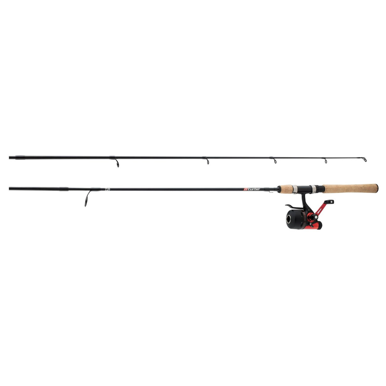 d-turbo spincast fishing combo w underspin reel Daiwa SKU 22501176 Daiwa D-Turbo Freshwater Underspin Combo