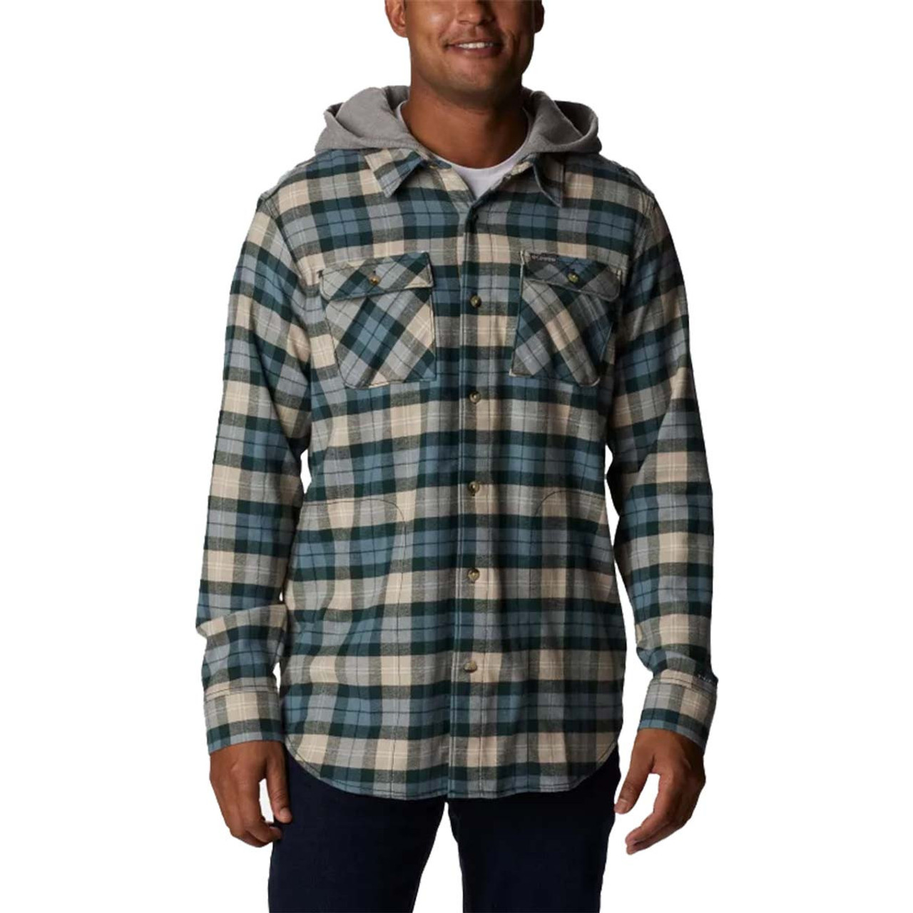 Columbia flare store gun flannel hoodie