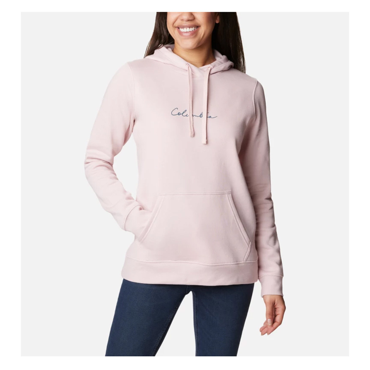 Columbia Pink Browning Hoodie Old Row Circle Logo Hoodie In Dusty