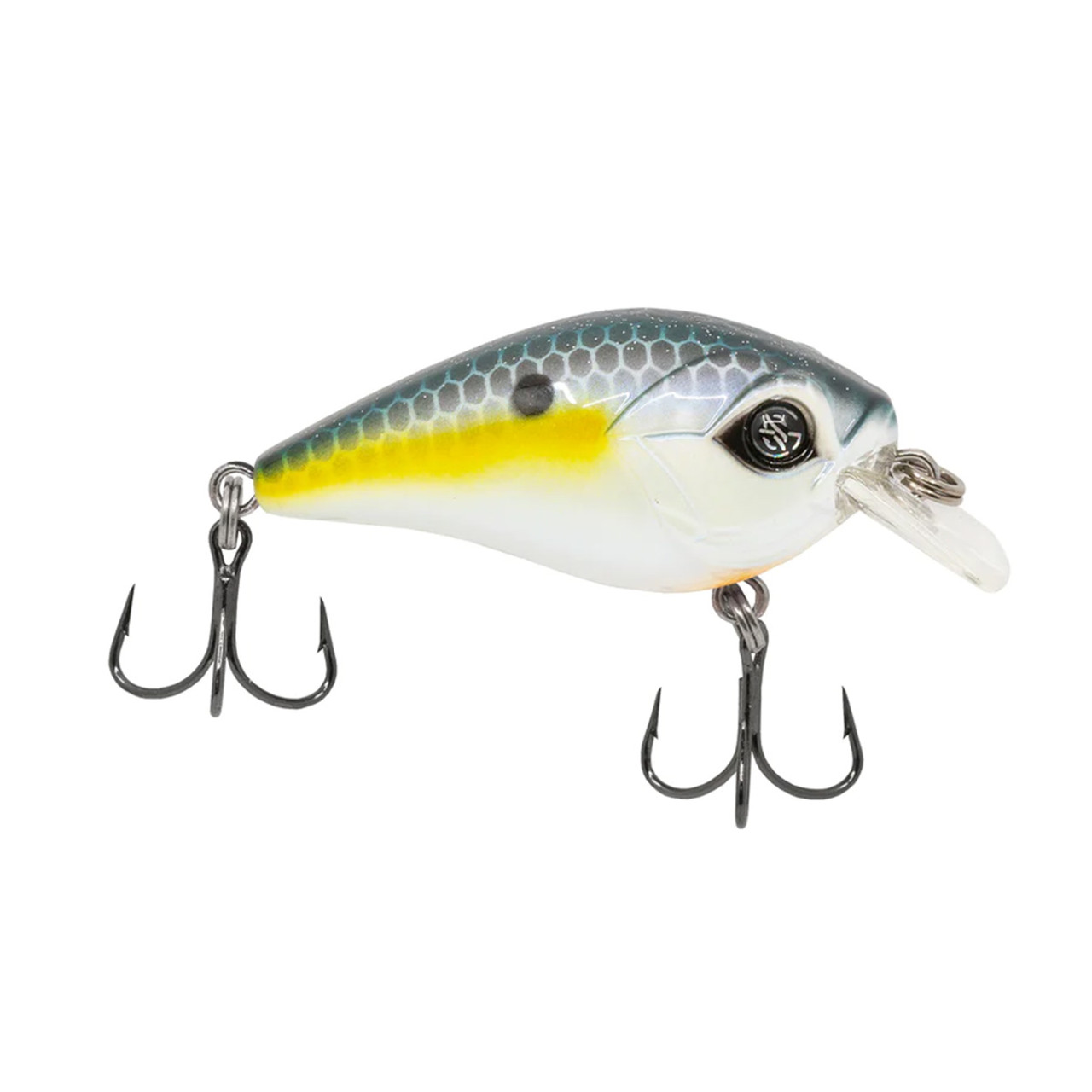 Googan Squad Mini Banger Crankbait Chartreuse Black Back