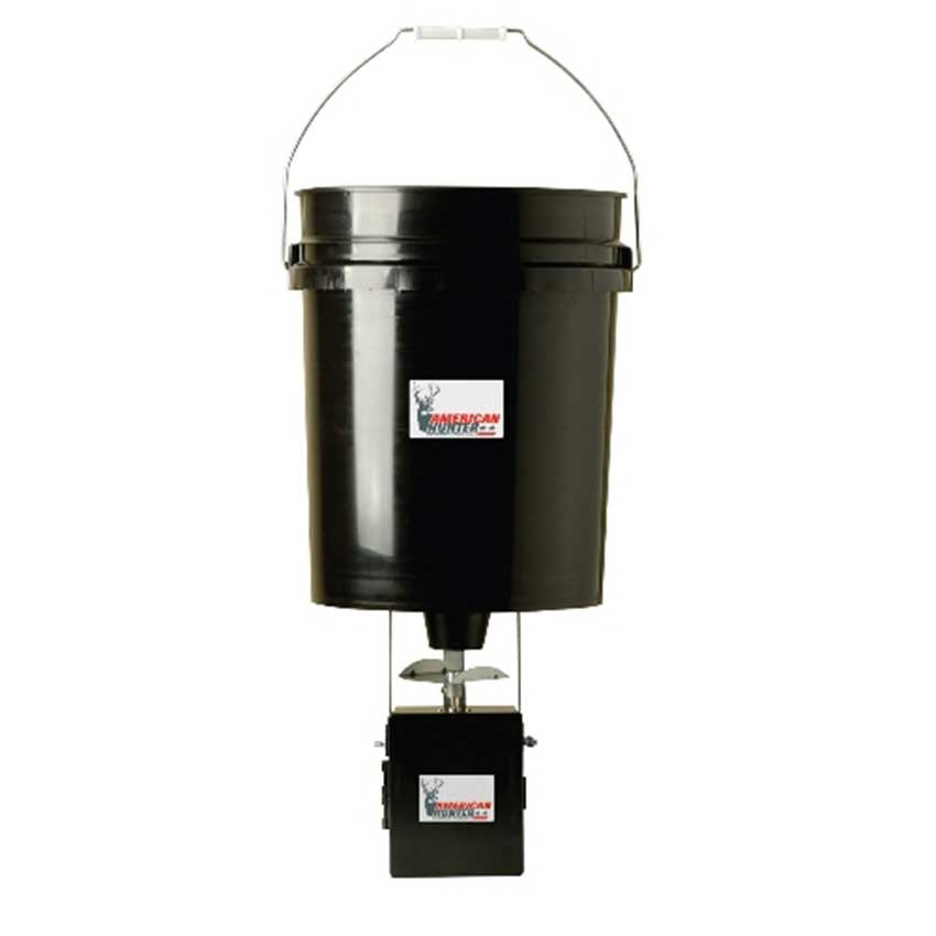 Mangiatoia Da Caccia American Hunter 22,7kg - Mimetizzazione AP Camo - Alimentatore Per Animali